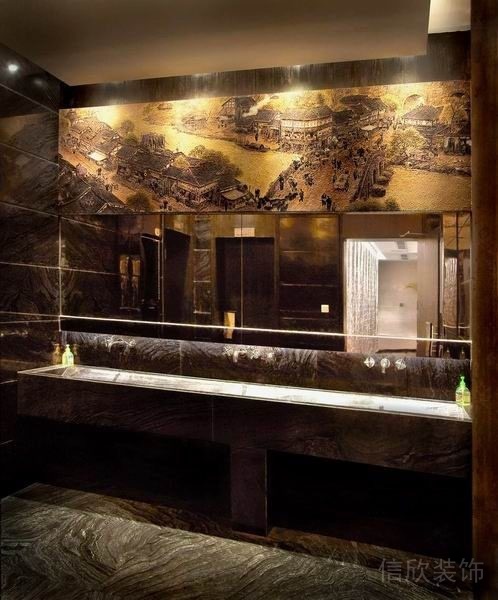 深圳羅湖福滿樓餐廳裝修衛生間
