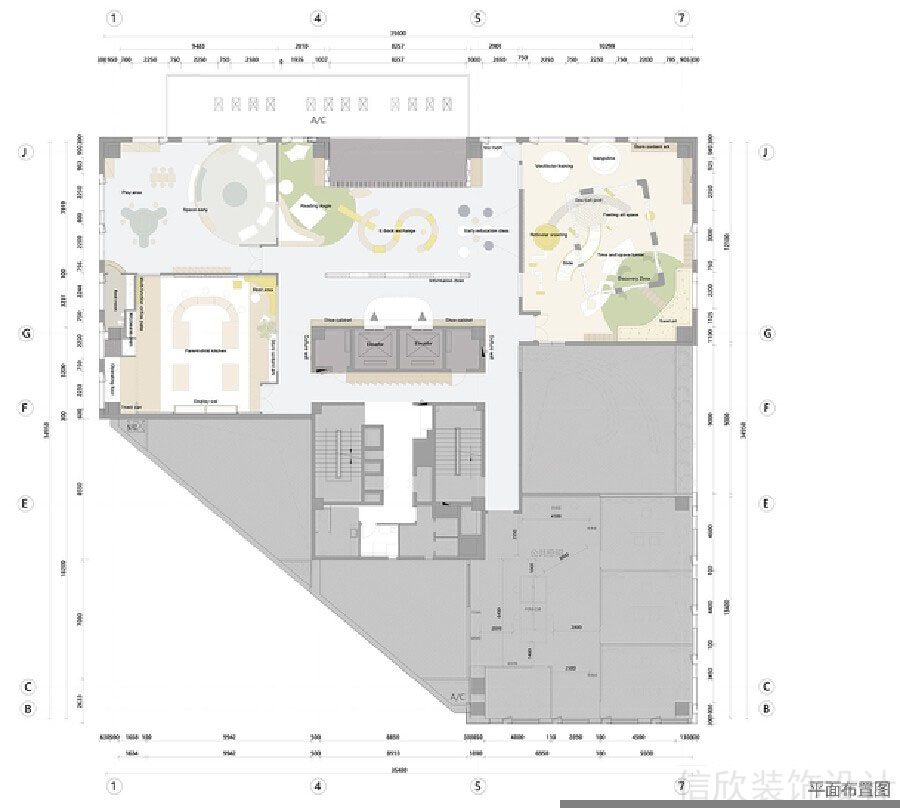深圳和協(xié)幼兒園裝修設(shè)計_信欣幼兒園學(xué)校裝修設(shè)計