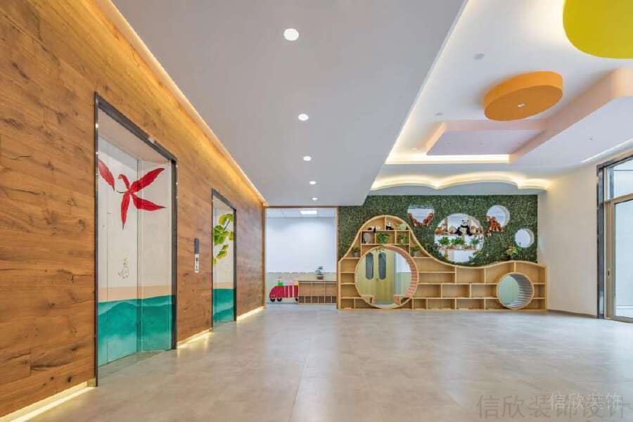 東勝幼兒園裝修設(shè)計_信欣幼兒園學(xué)校裝修設(shè)計