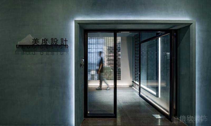 現(xiàn)代極簡(jiǎn)風(fēng)辦公室入口