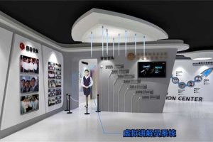 虛擬講解員系統(tǒng)裝修設(shè)計(jì)效果圖博物館展廳墻體創(chuàng)意設(shè)計(jì)簡約效果