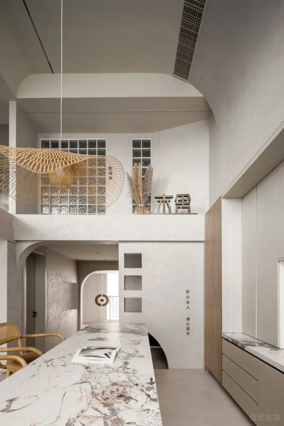 簡約風格藝術(shù)機構(gòu)辦公室茶水間設(shè)計圖