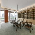 新中式風格辦公空間案例茶室設(shè)計圖