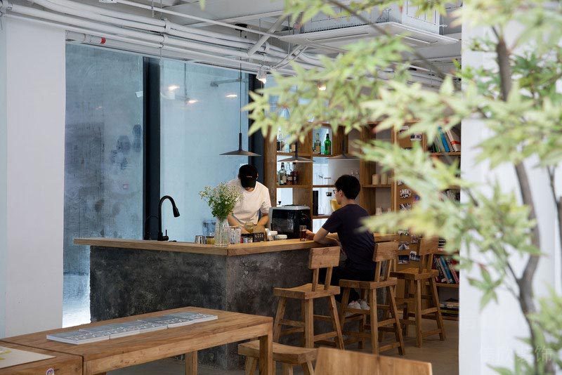 深圳羅湖I B C環(huán)球商務中心辦公室裝修設計案例