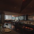 自然原始餐廳不規(guī)則天花裝修設(shè)計